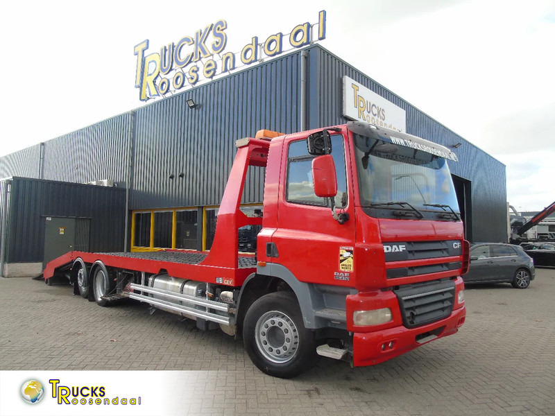 DAF CF 85.410 + EURO 5 + HYDRO RAMPS + 6X2 + RETARDER - Φορτηγό αυτοκινητάμαξα: φωτογραφία 1 DAF CF 85.410 + EURO 5 + HYDRO RAMPS + 6X2 + RETARDER - Φορτηγό αυτοκινητάμαξα: φωτογραφία 1