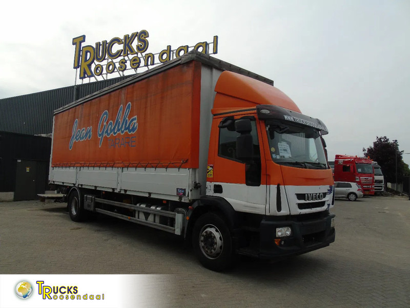 Iveco Eurocargo 190EL28 + LIFT + EURO 5 - Φορτηγό μουσαμάς: φωτογραφία 1 Iveco Eurocargo 190EL28 + LIFT + EURO 5 - Φορτηγό μουσαμάς: φωτογραφία 1