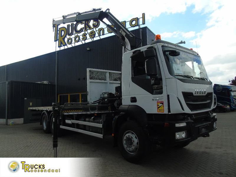 Iveco Eurotrakker 360 EEV + HIAB 144B- 2 + 6X4 + REMOTE + SPRING/BIG AXLE + EURO 5 - Φορτηγό με γερανό: φωτογραφία 1 Iveco Eurotrakker 360 EEV + HIAB 144B- 2 + 6X4 + REMOTE + SPRING/BIG AXLE + EURO 5 - Φορτηγό με γερανό: φωτογραφία 1