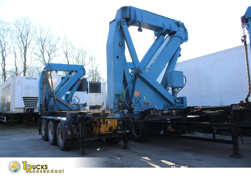 KLAUS 20ft + own engine self propelled - Επικαθήμενο μεταφοράς εμπορευματοκιβωτίων/ Κινητό αμάξωμα: φωτογραφία 1 KLAUS 20ft + own engine self propelled - Επικαθήμενο μεταφοράς εμπορευματοκιβωτίων/ Κινητό αμάξωμα: φωτογραφία 1