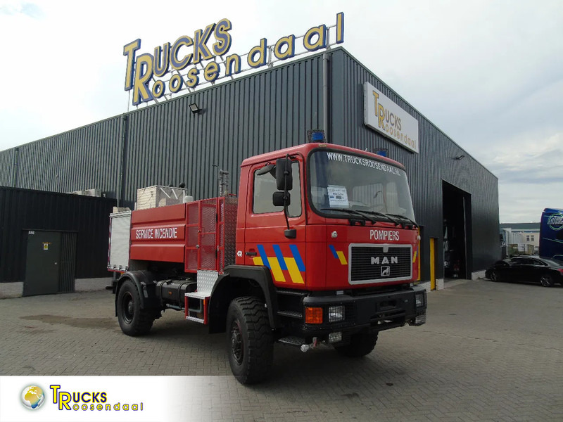 MAN F16 .240 + 4x4 + PUMPS COMPLETE + MANUAL + SPRING + 24.416KM - Πυροσβεστικό όχημα: φωτογραφία 1 MAN F16 .240 + 4x4 + PUMPS COMPLETE + MANUAL + SPRING + 24.416KM - Πυροσβεστικό όχημα: φωτογραφία 1