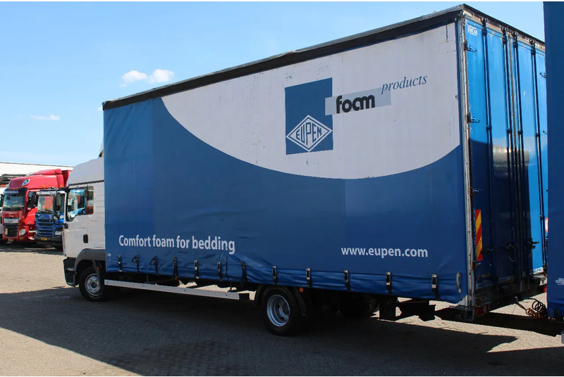 MAN TGL 8.210 + TRAILER + SLEEPCAB COMBI - Φορτηγό μουσαμάς: φωτογραφία 3 MAN TGL 8.210 + TRAILER + SLEEPCAB COMBI - Φορτηγό μουσαμάς: φωτογραφία 3
