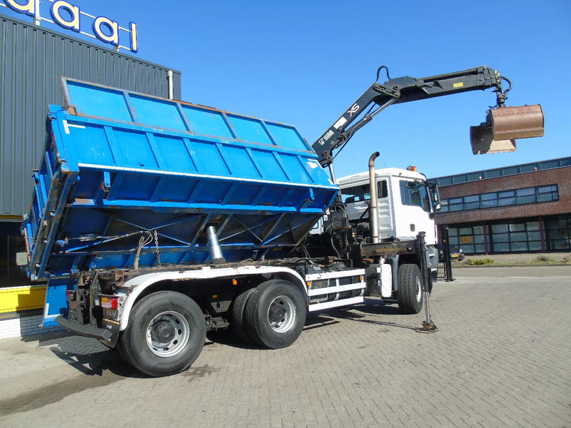 MAN TGS 26.400 + 6x6 + HIAB 166 E3 HIPRO + 3SIDE TIPPER - Φορτηγό με γερανό: φωτογραφία 5 MAN TGS 26.400 + 6x6 + HIAB 166 E3 HIPRO + 3SIDE TIPPER - Φορτηγό με γερανό: φωτογραφία 5