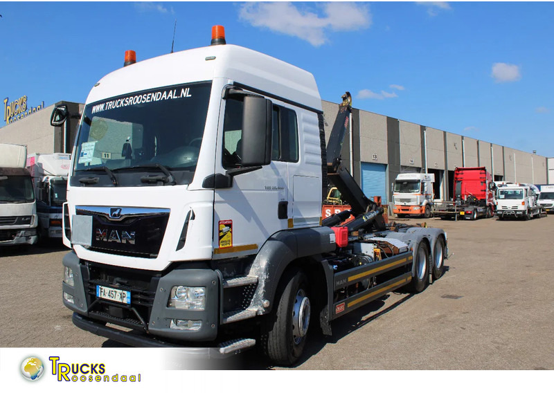 MAN TGS 28.460 + 6X2 + HOOKSYSTEM 20TONS + EURO 6 - Φορτηγό φόρτωσης γάντζου: φωτογραφία 1 MAN TGS 28.460 + 6X2 + HOOKSYSTEM 20TONS + EURO 6 - Φορτηγό φόρτωσης γάντζου: φωτογραφία 1