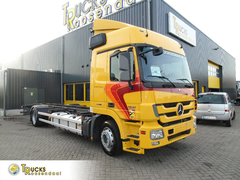 Mercedes-Benz Actros 1841 + EURO 5 EEV - Φορτηγό μεταφοράς εμπορευματοκιβωτίων/ Κινητό αμάξωμα: φωτογραφία 1 Mercedes-Benz Actros 1841 + EURO 5 EEV - Φορτηγό μεταφοράς εμπορευματοκιβωτίων/ Κινητό αμάξωμα: φωτογραφία 1