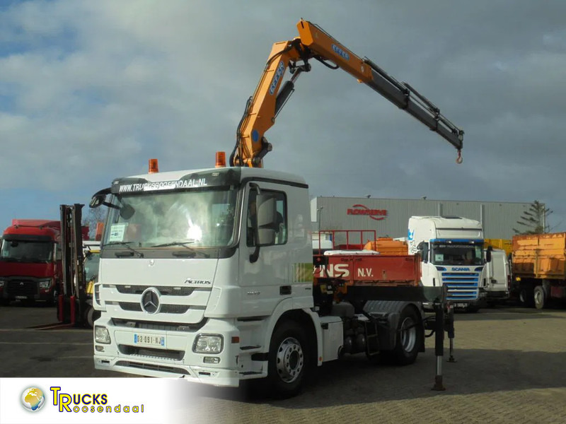 Mercedes-Benz Actros 1846 + Euro 5 + EFFER 250 Crane + REMOTE - Φορτηγό με γερανό: φωτογραφία 1 Mercedes-Benz Actros 1846 + Euro 5 + EFFER 250 Crane + REMOTE - Φορτηγό με γερανό: φωτογραφία 1