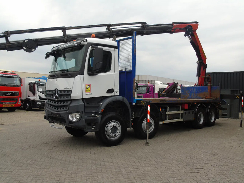 Mercedes-Benz Arocs 3242 + PALFINGER 33002EH 7x EXTENTION + 8X4 + EURO 6 + REMOTE - Φορτηγό με γερανό: φωτογραφία 2 Mercedes-Benz Arocs 3242 + PALFINGER 33002EH 7x EXTENTION + 8X4 + EURO 6 + REMOTE - Φορτηγό με γερανό: φωτογραφία 2