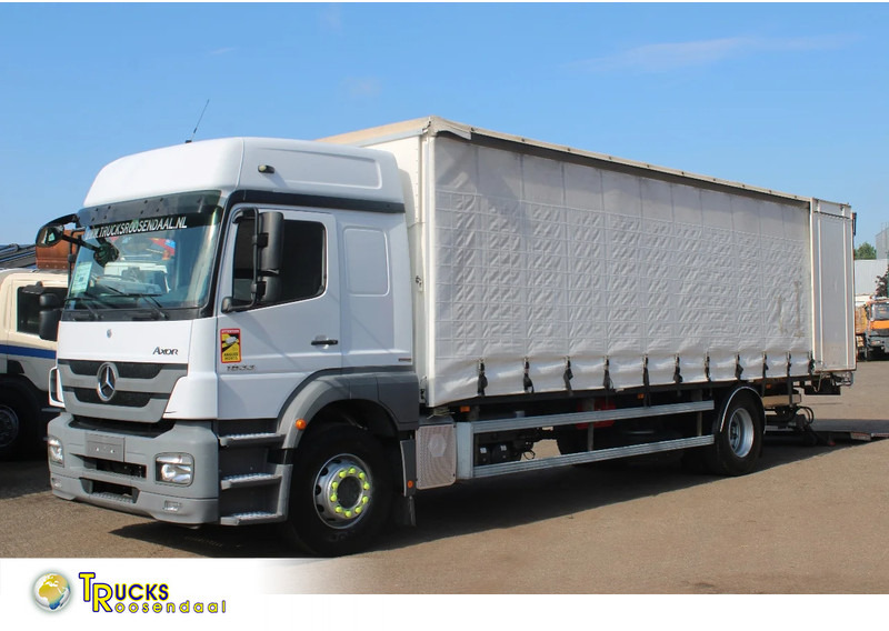 Mercedes-Benz Axor 1833 + euro 5 + lift + intarder - Φορτηγό μουσαμάς: φωτογραφία 1 Mercedes-Benz Axor 1833 + euro 5 + lift + intarder - Φορτηγό μουσαμάς: φωτογραφία 1