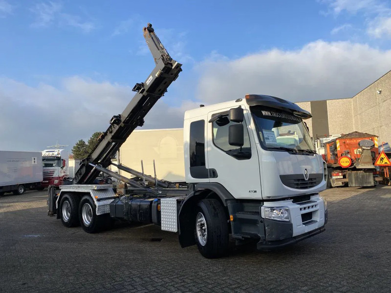 Renault Premium 410 DXI + Hook system + 6x4 - Φορτηγό φόρτωσης γάντζου: φωτογραφία 3 Renault Premium 410 DXI + Hook system + 6x4 - Φορτηγό φόρτωσης γάντζου: φωτογραφία 3
