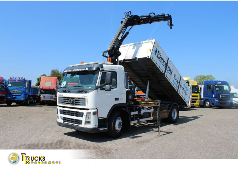 Φορτηγό ανατρεπόμενο Volvo FM 12.260 + TIPPER + HIAB 122 REMOTE + MANUAL: φωτογραφία 1