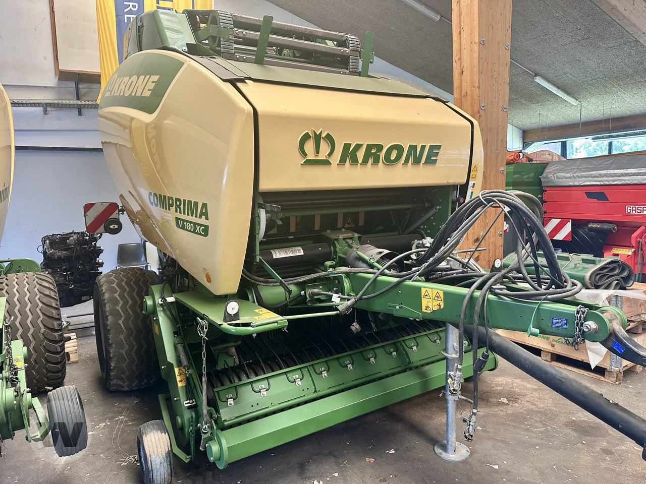 Krone Comprima V 180 XC - Χορτοδετική μηχανή στρόγγυλης μπάλας: φωτογραφία 1 Krone Comprima V 180 XC - Χορτοδετική μηχανή στρόγγυλης μπάλας: φωτογραφία 1