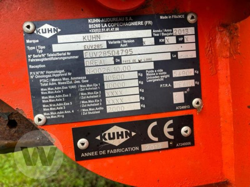 Kuhn Profile 1480 - Ενσιροδιανομέας: φωτογραφία 5 Kuhn Profile 1480 - Ενσιροδιανομέας: φωτογραφία 5