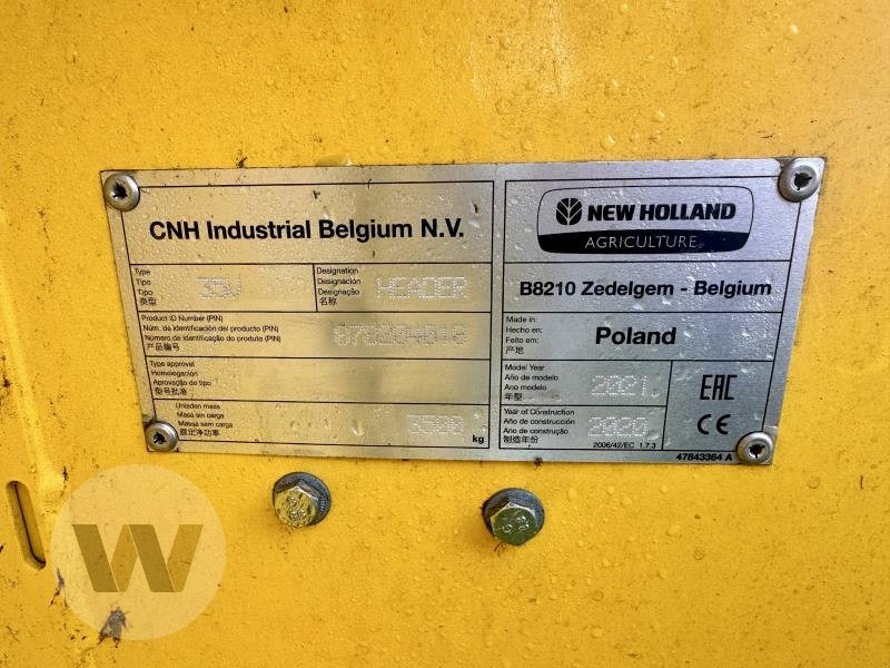 Θεριζοαλωνιστική μηχανή - κεφαλή New Holland Schneidwerk 10,70 m: φωτογραφία 8 Θεριζοαλωνιστική μηχανή - κεφαλή New Holland Schneidwerk 10,70 m: φωτογραφία 8
