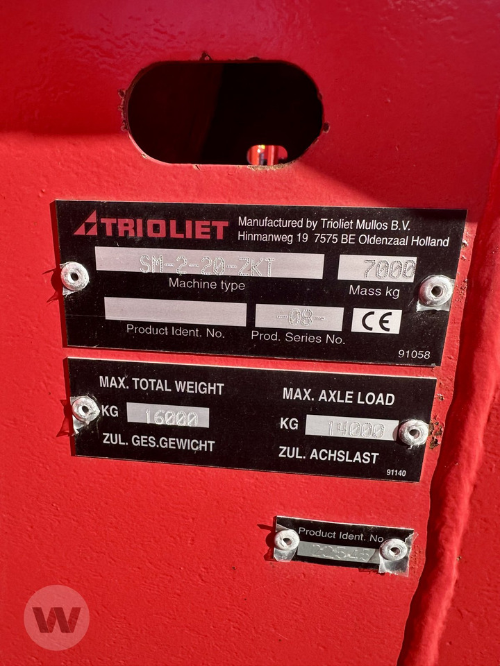 Trioliet SM-2-20-ZKT - Ενσιροδιανομέας: φωτογραφία 4 Trioliet SM-2-20-ZKT - Ενσιροδιανομέας: φωτογραφία 4