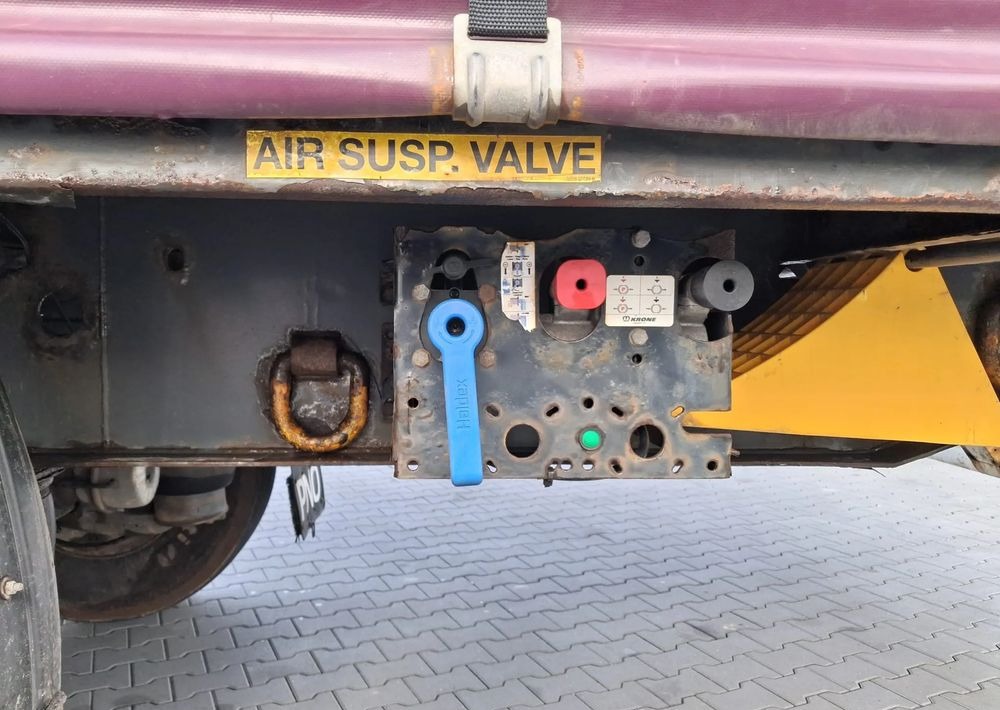 Επικαθήμενο κουρτίνα Krone Standard, Firanka, Mocowania promowe, Podnoszony zderzak: φωτογραφία 8