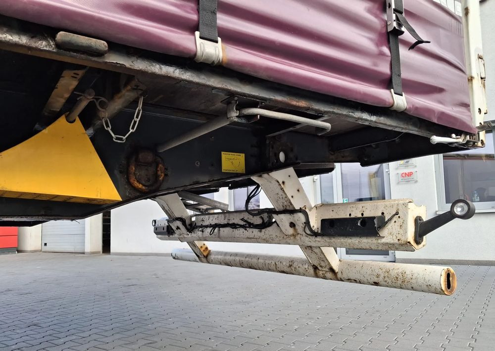 Επικαθήμενο κουρτίνα Krone Standard, Firanka, Mocowania promowe, Podnoszony zderzak: φωτογραφία 7