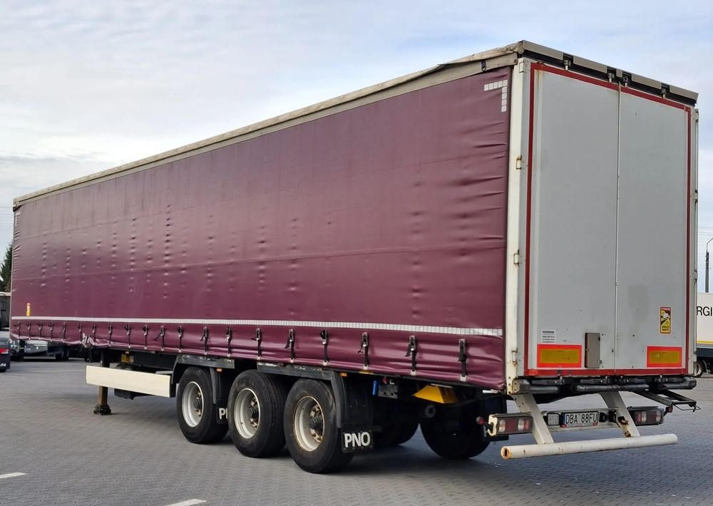 Επικαθήμενο κουρτίνα Krone Standard, Firanka, Mocowania promowe, Podnoszony zderzak: φωτογραφία 9