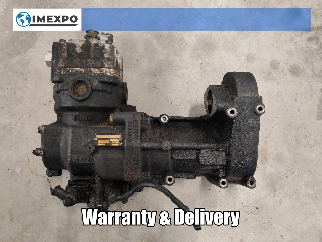 MAN TGS TGX EURO6 / D2676LF / KNORR AIR COMPRESSOR / 51540007174 - Κομπρεσέρ: φωτογραφία 1 MAN TGS TGX EURO6 / D2676LF / KNORR AIR COMPRESSOR / 51540007174 - Κομπρεσέρ: φωτογραφία 1