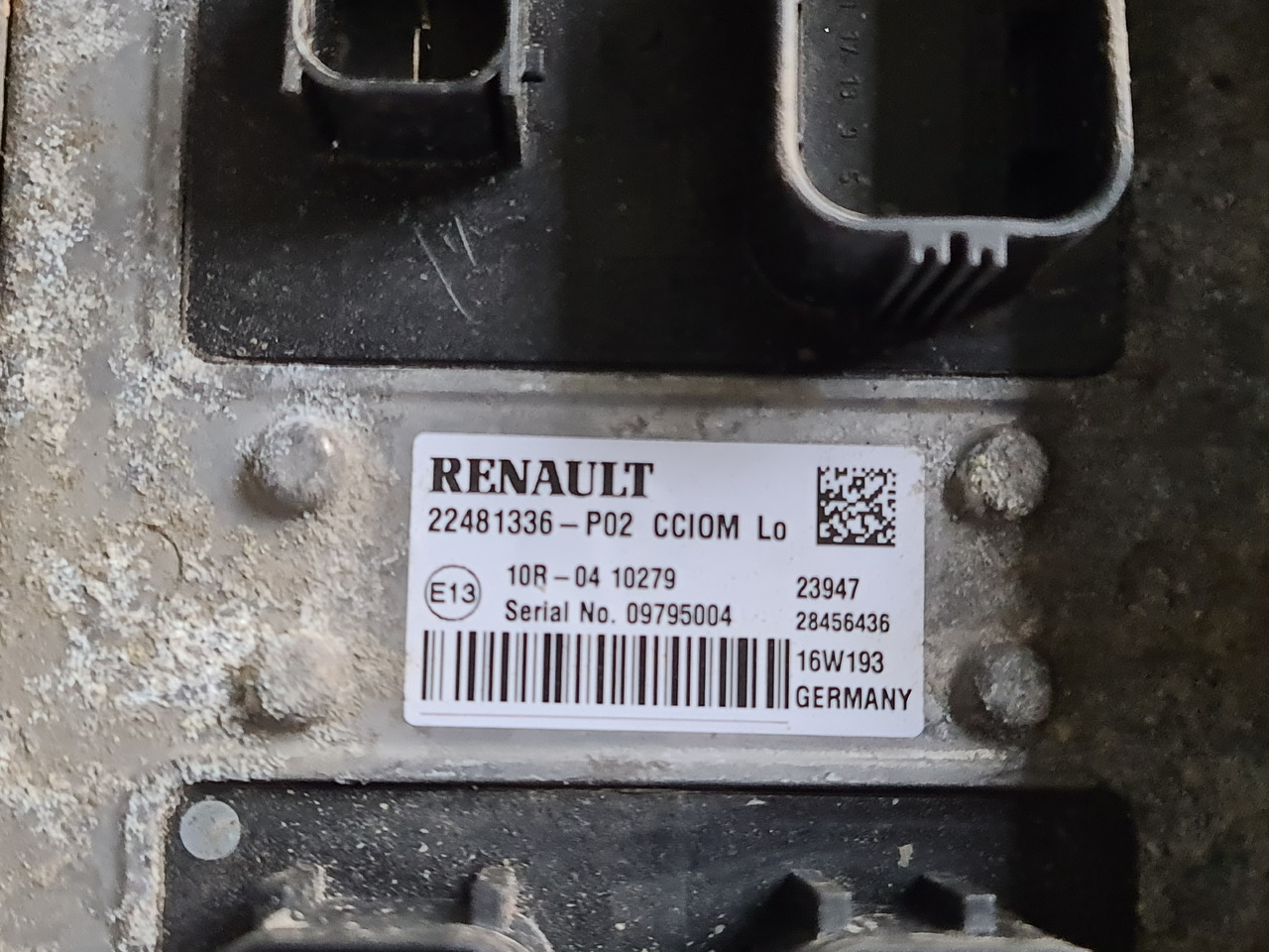RENAULT RANGE T / CCIOM Lo CONTROL UNIT / 22481336-P02 - Ηλεκτρονική μονάδα ελέγχου: φωτογραφία 2 RENAULT RANGE T / CCIOM Lo CONTROL UNIT / 22481336-P02 - Ηλεκτρονική μονάδα ελέγχου: φωτογραφία 2