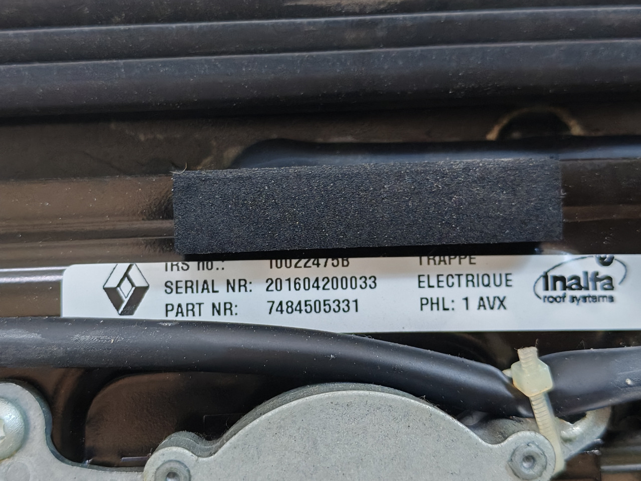 RENAULT RANGE T / SUNROOF / 7484505331 - Παράθυρο και ανταλλακτικά: φωτογραφία 5 RENAULT RANGE T / SUNROOF / 7484505331 - Παράθυρο και ανταλλακτικά: φωτογραφία 5