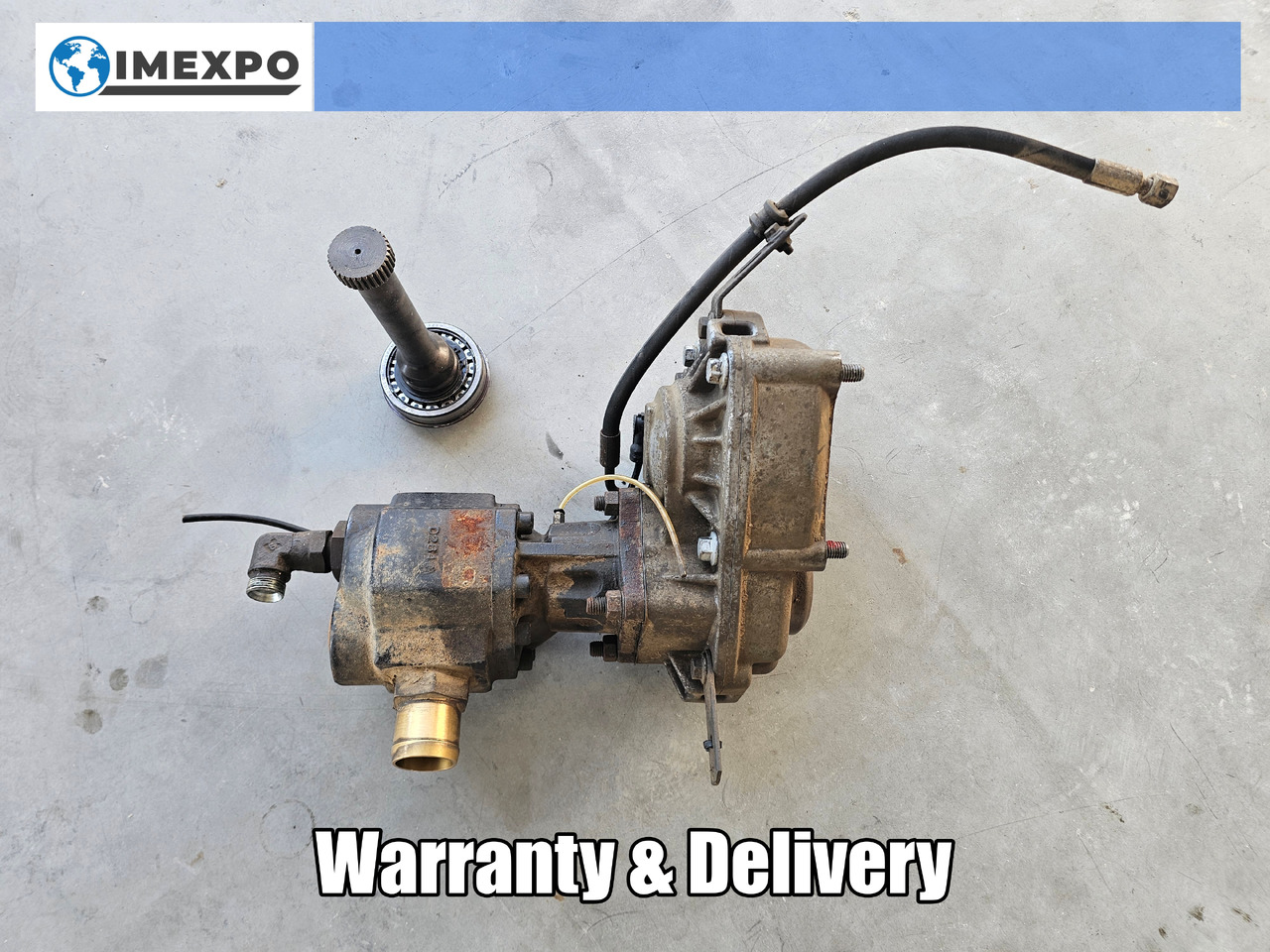 VOLVO HYDRAULIC SET PTO PUMP SHAFT / VOLVO FH FM FH4 FH5 / WORLDWIDE DELIVERY - Υδραυλικό: φωτογραφία 1 VOLVO HYDRAULIC SET PTO PUMP SHAFT / VOLVO FH FM FH4 FH5 / WORLDWIDE DELIVERY - Υδραυλικό: φωτογραφία 1