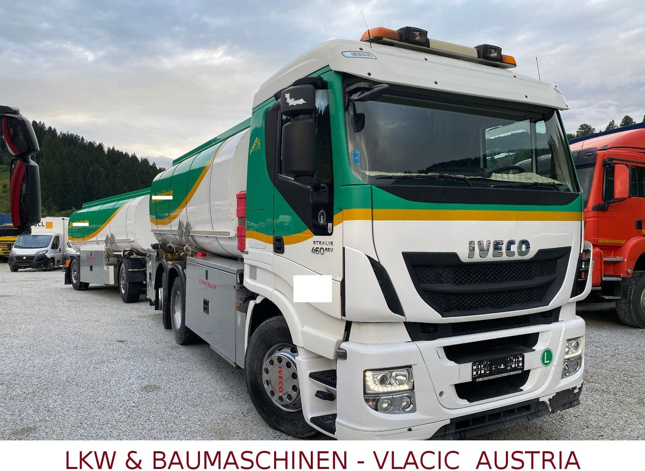 Iveco Stralis 460 Schwarzmüller Benz/Diesel Kompletzug - Φορτηγό βυτιοφόρο: φωτογραφία 1 Iveco Stralis 460 Schwarzmüller Benz/Diesel Kompletzug - Φορτηγό βυτιοφόρο: φωτογραφία 1