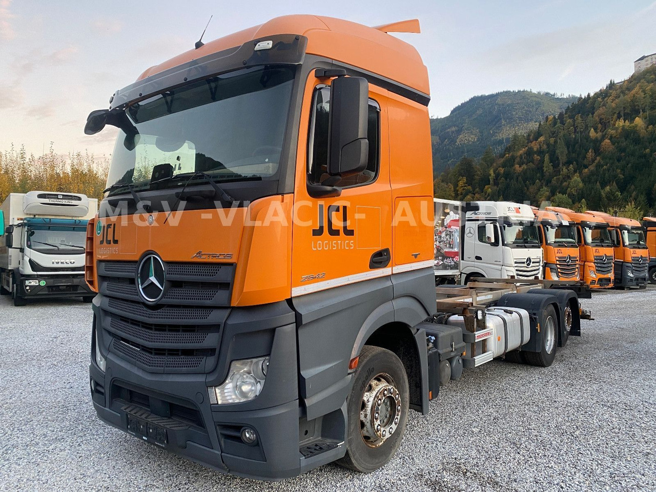 Mercedes-Benz 2542 - Φορτηγό μεταφοράς εμπορευματοκιβωτίων/ Κινητό αμάξωμα: φωτογραφία 1 Mercedes-Benz 2542 - Φορτηγό μεταφοράς εμπορευματοκιβωτίων/ Κινητό αμάξωμα: φωτογραφία 1