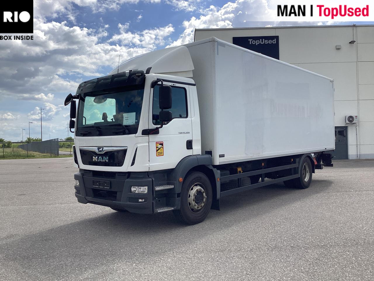 MAN TGM 15.320 4X2 BL - Φορτηγό κόφα: φωτογραφία 1 MAN TGM 15.320 4X2 BL - Φορτηγό κόφα: φωτογραφία 1