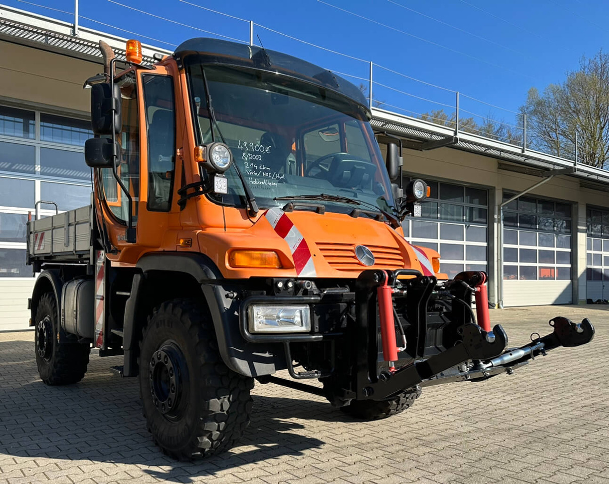 Φορτηγό ανατρεπόμενο Unimog 400 - U400 405 02734 mit Heckkraftheber Mer: φωτογραφία 7