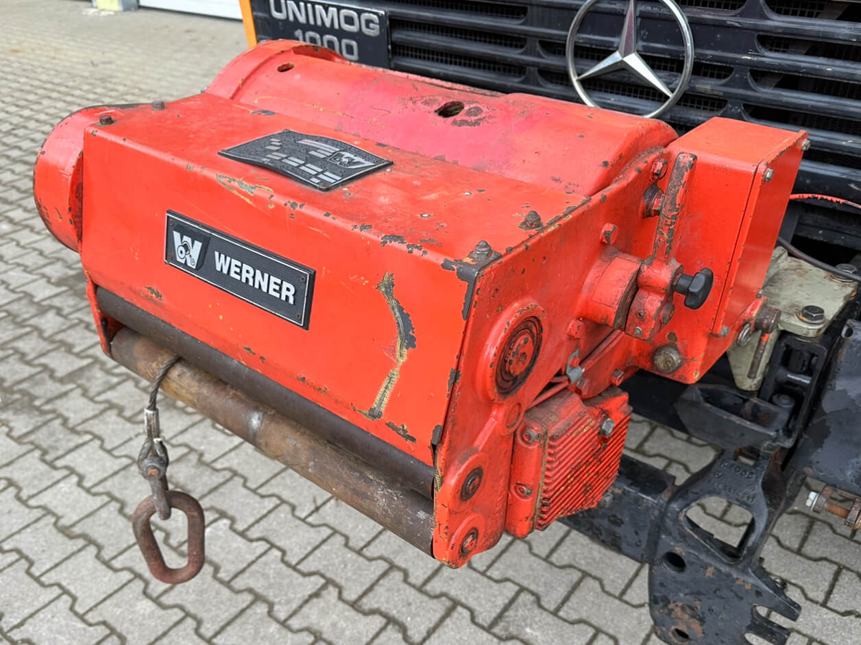 Unimog Frontanbau Seilwinde Werner F30.1M1HW1708 - Βίντσι: φωτογραφία 5 Unimog Frontanbau Seilwinde Werner F30.1M1HW1708 - Βίντσι: φωτογραφία 5