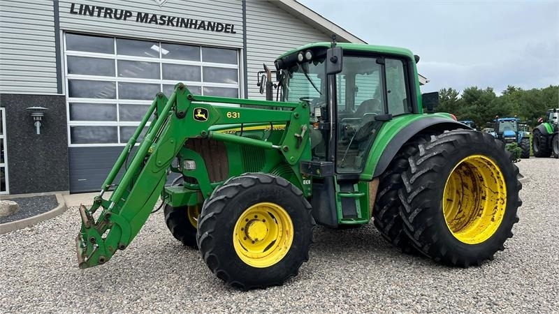 John Deere 6320 m/JD 631 Frontlæsser AutoPower og TLS affjed - Τρακτέρ: φωτογραφία 2 John Deere 6320 m/JD 631 Frontlæsser AutoPower og TLS affjed - Τρακτέρ: φωτογραφία 2