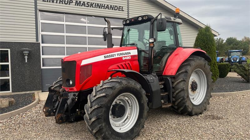 Massey Ferguson 6490 Dyna 6 med frontlift - Τρακτέρ: φωτογραφία 2 Massey Ferguson 6490 Dyna 6 med frontlift - Τρακτέρ: φωτογραφία 2
