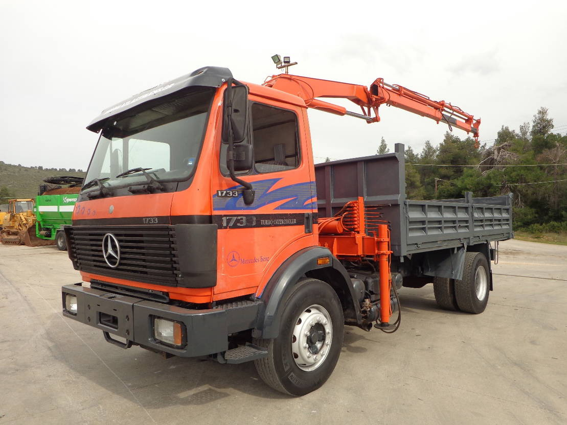 Mercedes-Benz SK 1722 Mercedes Benz SK1722 4X2 Kipper AND Crane - Φορτηγό ανατρεπόμενο: φωτογραφία 1 Mercedes-Benz SK 1722 Mercedes Benz SK1722 4X2 Kipper AND Crane - Φορτηγό ανατρεπόμενο: φωτογραφία 1