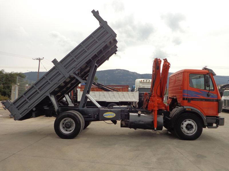 Φορτηγό ανατρεπόμενο Mercedes-Benz SK 1722 Mercedes Benz SK1722 4X2 Kipper AND Crane: φωτογραφία 7