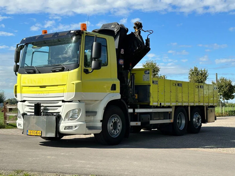 Φορτηγό με γερανό DAF CF 290 FAN !!HMF 32TM RADIO REMOTE!! FRONT STAMP!! 209tkm!!EURO6!!: φωτογραφία 6