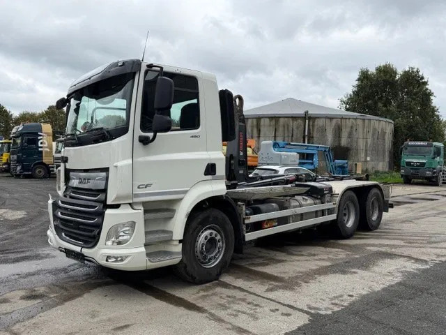 DAF CF 480 HAAKARM/ROLL-OFF TIPPER - Φορτηγό φόρτωσης γάντζου: φωτογραφία 1 DAF CF 480 HAAKARM/ROLL-OFF TIPPER - Φορτηγό φόρτωσης γάντζου: φωτογραφία 1