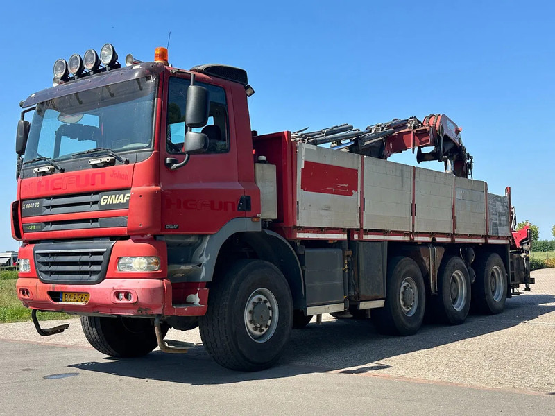 Φορτηγό με γερανό DAF CF /GINAF 8x8 EFFER 47TM!!MANUELL!!: φωτογραφία 18