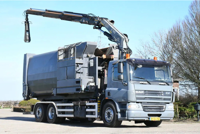 DAF CF75/310 FAN !!KRAAN/HAAK!!PERSCONTAINER!!HIGH PRESURRE CLEANING!!HOGEDRUK REINIGING!!HOCH DRUCK WASHEN SYSTEM!!REINIGING!GEJO B - Φορτηγό φόρτωσης γάντζου, Φορτηγό με γερανό: φωτογραφία 1 DAF CF75/310 FAN !!KRAAN/HAAK!!PERSCONTAINER!!HIGH PRESURRE CLEANING!!HOGEDRUK REINIGING!!HOCH DRUCK WASHEN SYSTEM!!REINIGING!GEJO B - Φορτηγό φόρτωσης γάντζου, Φορτηγό με γερανό: φωτογραφία 1