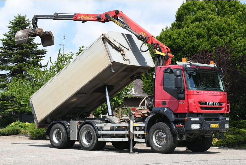 Iveco TRAKKER 450ps !!Z-KRAAN!!RADIO REMOTE!!3 SIDED TIPPER!!EURO5!! 10MM CHASSIS LIBIA!! - Φορτηγό ανατρεπόμενο, Φορτηγό με γερανό: φωτογραφία 4 Iveco TRAKKER 450ps !!Z-KRAAN!!RADIO REMOTE!!3 SIDED TIPPER!!EURO5!! 10MM CHASSIS LIBIA!! - Φορτηγό ανατρεπόμενο, Φορτηγό με γερανό: φωτογραφία 4