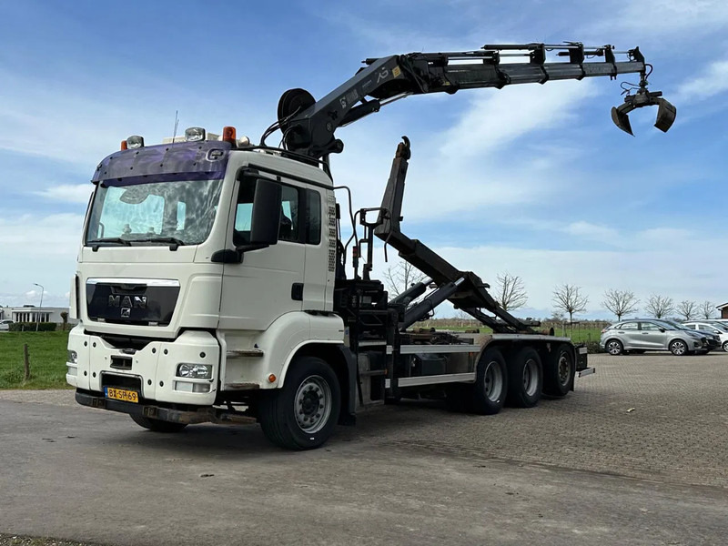 MAN TGS 35.400 8X4 !!TRIPLE!! 24tm KRAAN/HAAKARM!!RADIO REMOTE!! - Φορτηγό φόρτωσης γάντζου, Φορτηγό με γερανό: φωτογραφία 5 MAN TGS 35.400 8X4 !!TRIPLE!! 24tm KRAAN/HAAKARM!!RADIO REMOTE!! - Φορτηγό φόρτωσης γάντζου, Φορτηγό με γερανό: φωτογραφία 5