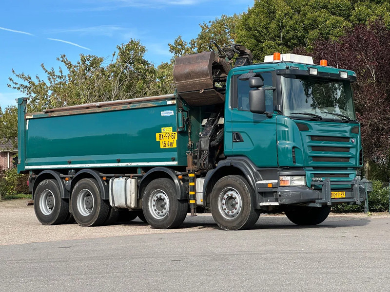 Scania G360 8x4!!Z-Kraan/KIPPER!! - Φορτηγό ανατρεπόμενο, Φορτηγό με γερανό: φωτογραφία 4 Scania G360 8x4!!Z-Kraan/KIPPER!! - Φορτηγό ανατρεπόμενο, Φορτηγό με γερανό: φωτογραφία 4