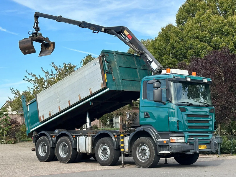 Scania G360 8x4!!Z-Kraan/KIPPER!! - Φορτηγό ανατρεπόμενο, Φορτηγό με γερανό: φωτογραφία 3 Scania G360 8x4!!Z-Kraan/KIPPER!! - Φορτηγό ανατρεπόμενο, Φορτηγό με γερανό: φωτογραφία 3