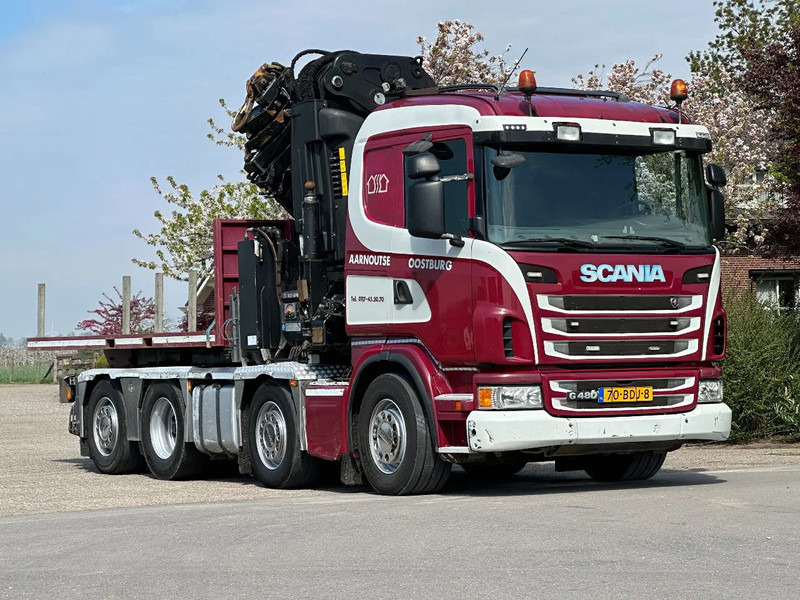 Scania G480 !!TRUCK/TRACTOR!!!CRANE/GRUE/HIAB 105TM!!TOP!EURO6!! - Φορτηγό με γερανό: φωτογραφία 4 Scania G480 !!TRUCK/TRACTOR!!!CRANE/GRUE/HIAB 105TM!!TOP!EURO6!! - Φορτηγό με γερανό: φωτογραφία 4