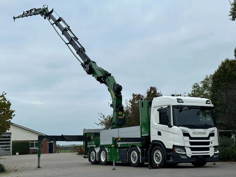 Scania G500 NGS 8X2 !!EURO6!!21DKM!! 2022!! PALFINGER 65TM/JIB/LIER/WINCH!!TOP!!ROOF/DACH/MONTAGE!!MANUTENTION!! CRANE!!GRUE!! - Φορτηγό με γερανό: φωτογραφία 1 Scania G500 NGS 8X2 !!EURO6!!21DKM!! 2022!! PALFINGER 65TM/JIB/LIER/WINCH!!TOP!!ROOF/DACH/MONTAGE!!MANUTENTION!! CRANE!!GRUE!! - Φορτηγό με γερανό: φωτογραφία 1