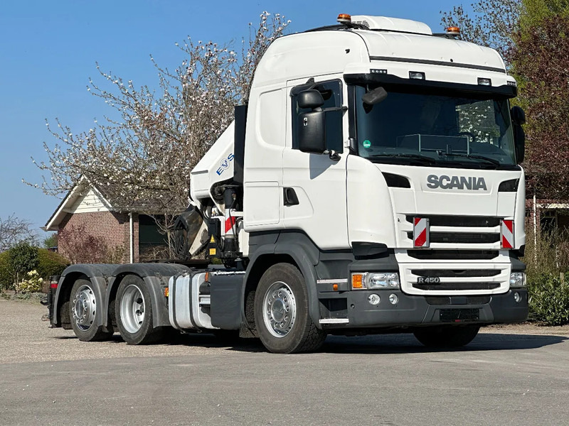Scania R450 6x2 !!TRACTOR!!!CRANE/GRUE/HMF 50TM!!TOP!EURO6!! - Τράκτορας: φωτογραφία 2 Scania R450 6x2 !!TRACTOR!!!CRANE/GRUE/HMF 50TM!!TOP!EURO6!! - Τράκτορας: φωτογραφία 2