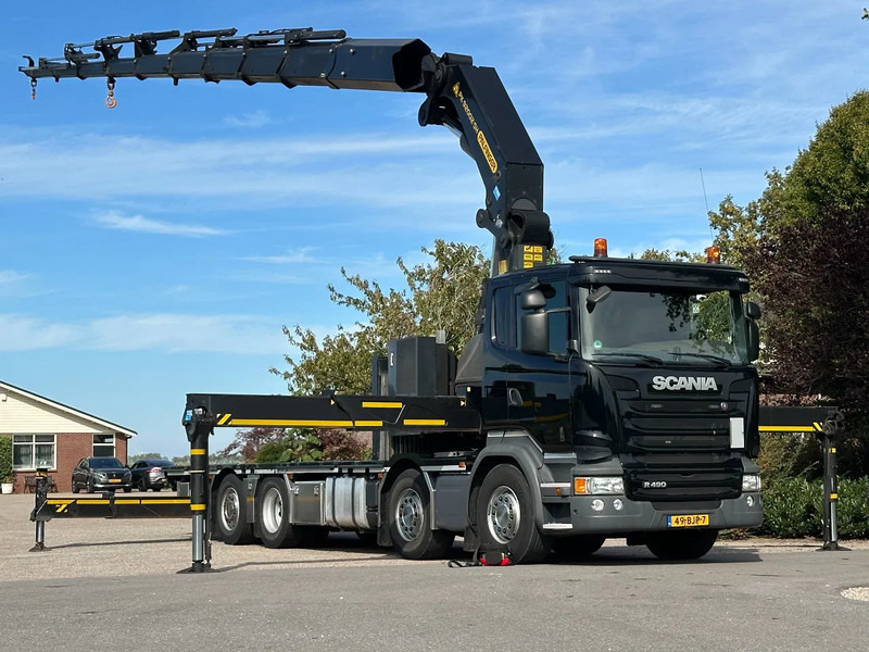Scania R490 PALFINGER 92TM!! 2017!!ONLY 66TKM!!!NEW!! - Φορτηγό με γερανό: φωτογραφία 1 Scania R490 PALFINGER 92TM!! 2017!!ONLY 66TKM!!!NEW!! - Φορτηγό με γερανό: φωτογραφία 1