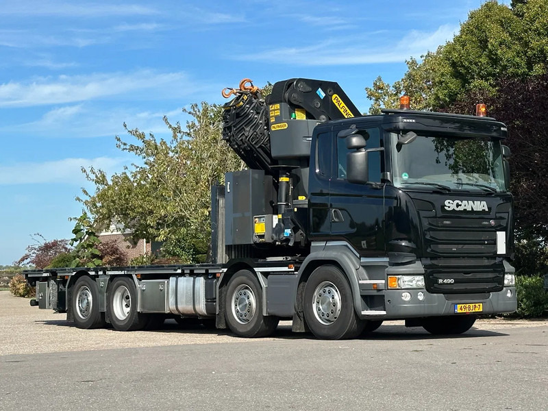 Scania R490 PALFINGER 92TM!! 2017!!ONLY 66TKM!!!NEW!! - Φορτηγό με γερανό: φωτογραφία 2 Scania R490 PALFINGER 92TM!! 2017!!ONLY 66TKM!!!NEW!! - Φορτηγό με γερανό: φωτογραφία 2