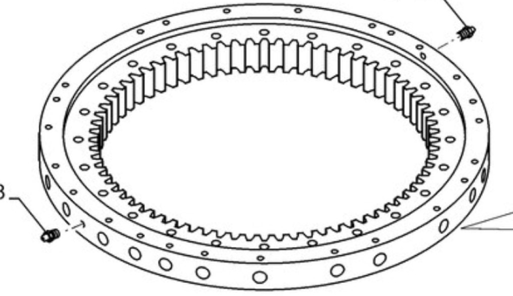 Case KAB10010 - KAB0731 - Περιστροφική πλάκα για Κατασκευή μηχανήματα: φωτογραφία 1 Case KAB10010 - KAB0731 - Περιστροφική πλάκα για Κατασκευή μηχανήματα: φωτογραφία 1