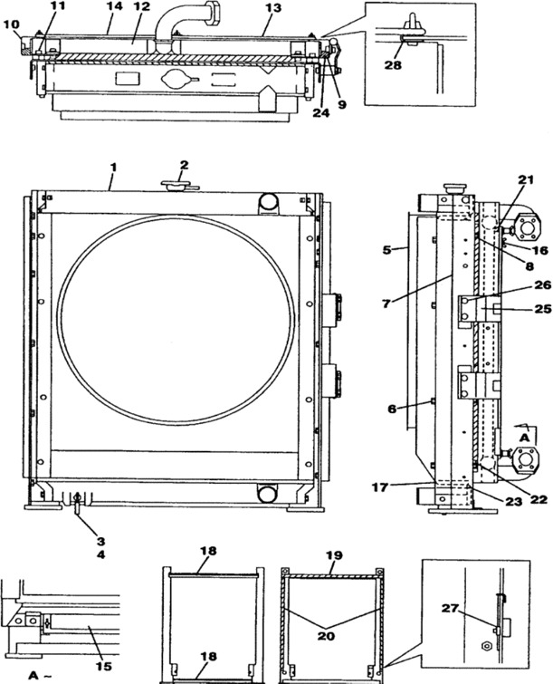 Case KRH1462 - KRH1630 - Ενδιάμεσος ψύκτης για Γεωργικά μηχανήματα: φωτογραφία 2 Case KRH1462 - KRH1630 - Ενδιάμεσος ψύκτης για Γεωργικά μηχανήματα: φωτογραφία 2