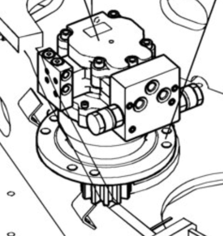 Case PY15V00012F2 - Μειωτήρας περιστροφής για Κατασκευή μηχανήματα: φωτογραφία 1 Case PY15V00012F2 - Μειωτήρας περιστροφής για Κατασκευή μηχανήματα: φωτογραφία 1